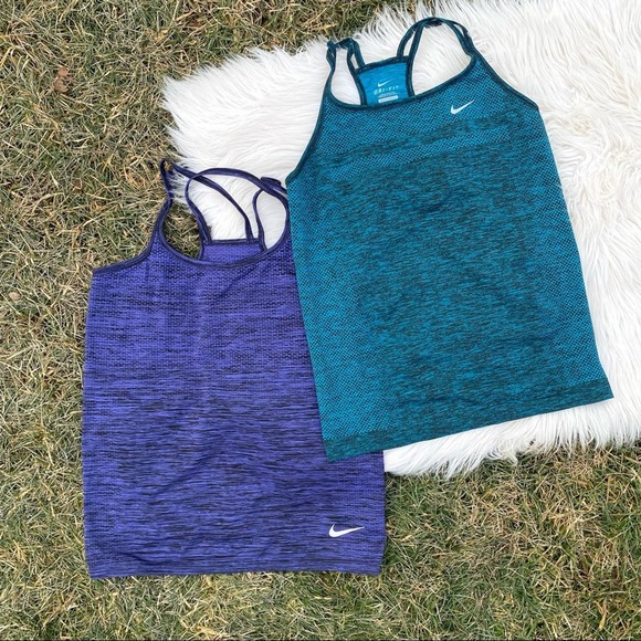 Nike digi teal purple tank bundle small medium - Picture 1 of 6
